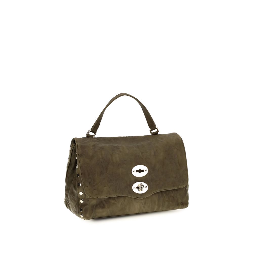 Brown Suede Leather Shoulder Bag