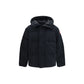 Black Recycled Polyester Parka