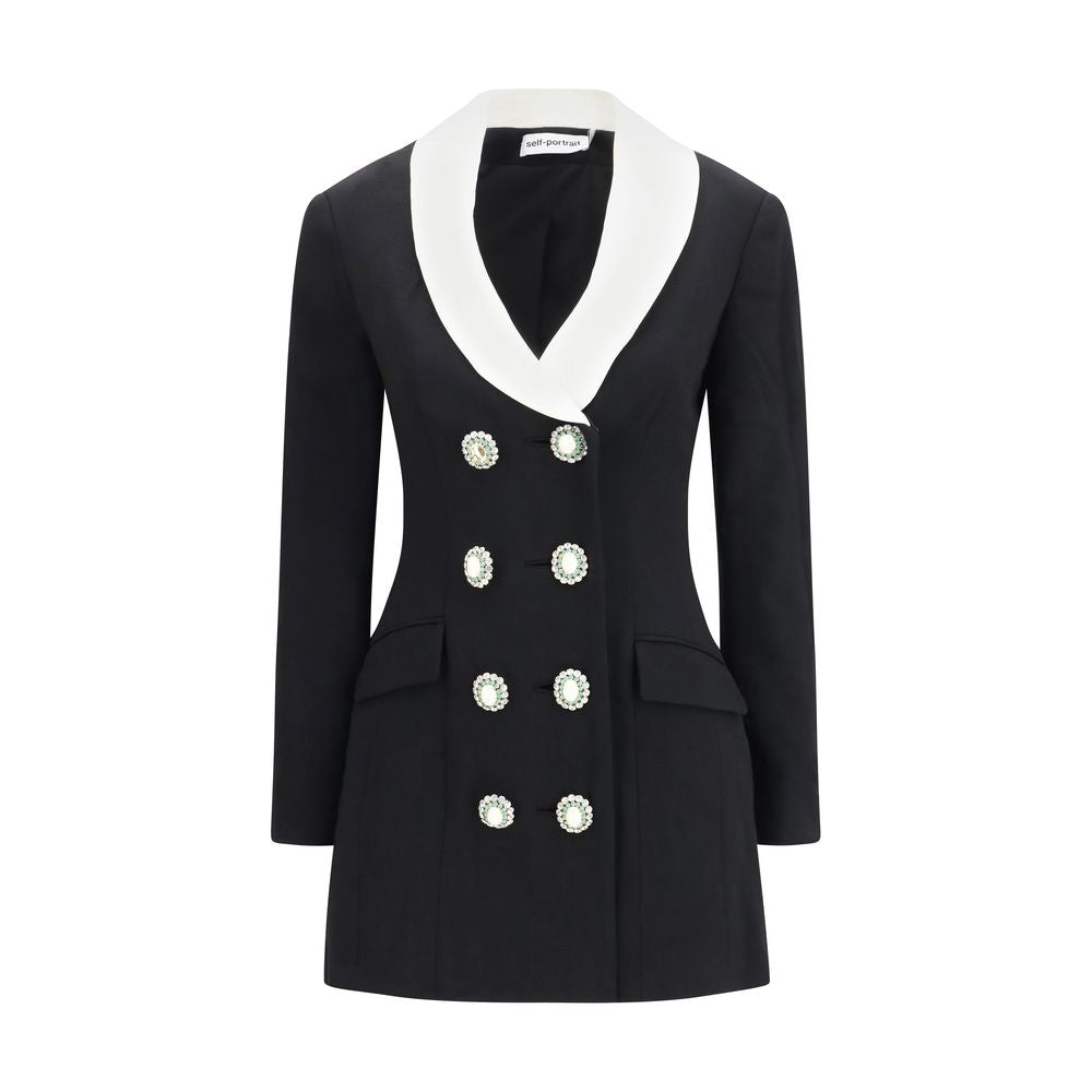 Black Wool Oves Aries Blazer