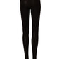 Black Wool Tights Stocking Pantyhose One Size Socks