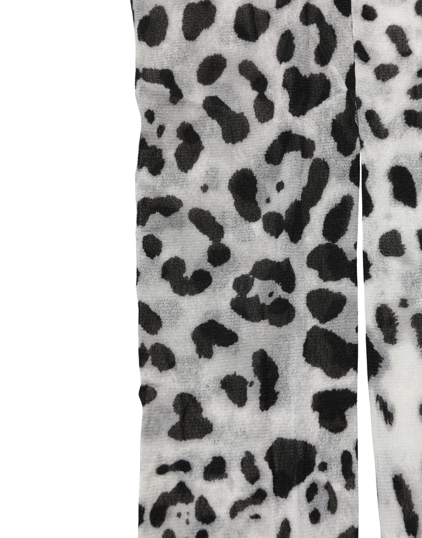Gray Leopard Nylon Tights Stocking Pantyhose Socks