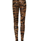 Brown Tiger Nylon Tights Stocking Pantyhose Socks