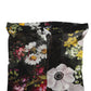 Black Nylon Floral Print Tights Stockings Socks