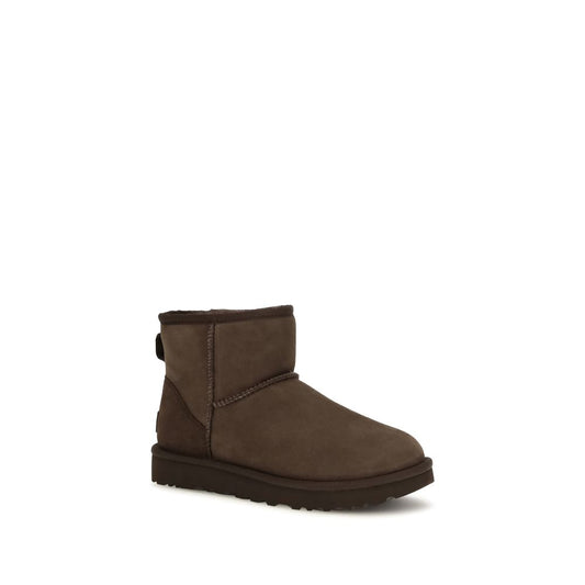 Brown Calf Leather Bos Taurus Ankle Boots