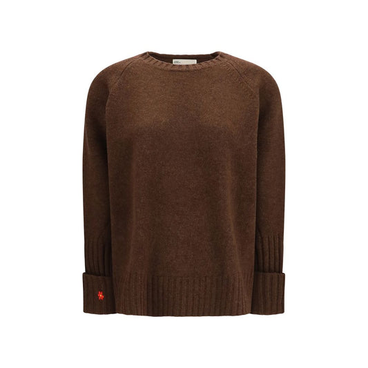 Brown Wool Oves Aries Sweatshirt