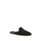 Black Calf Leather Bos Taurus Mules
