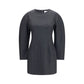 Gray Wool Oves Aries Casual Dress