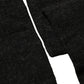 Black Wool Over Calf Long Women Accessory Socks
