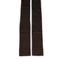 Brown Nylon Over Calf Long Women Accessory Socks
