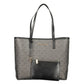 Black Polyurethane Women's Bag
