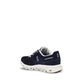 Black Recycled Polyester Athletic Sneakers