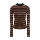 Brown Wool Oves Aries Polo Shirt