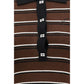 Brown Wool Oves Aries Casual Dress