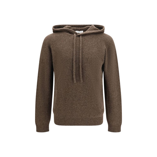 Brown Wool Oves Aries Hoodie