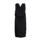 Black Wool Oves Aries Cocktail Dress
