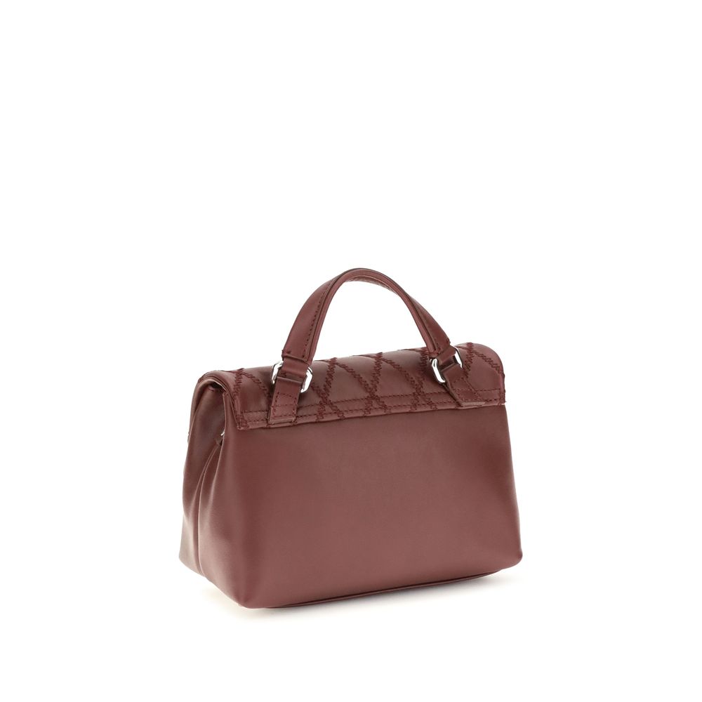 Red Calf Leather Bos Taurus Handbag