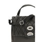 Black Calf Leather Bos Taurus Handbag