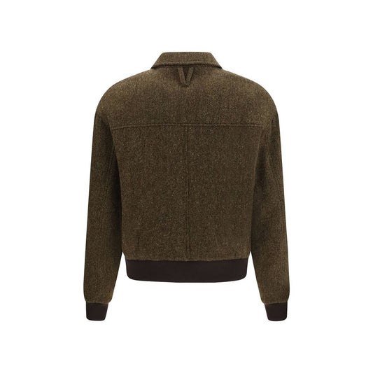Bicolor Wool Oves Aries Bomber
