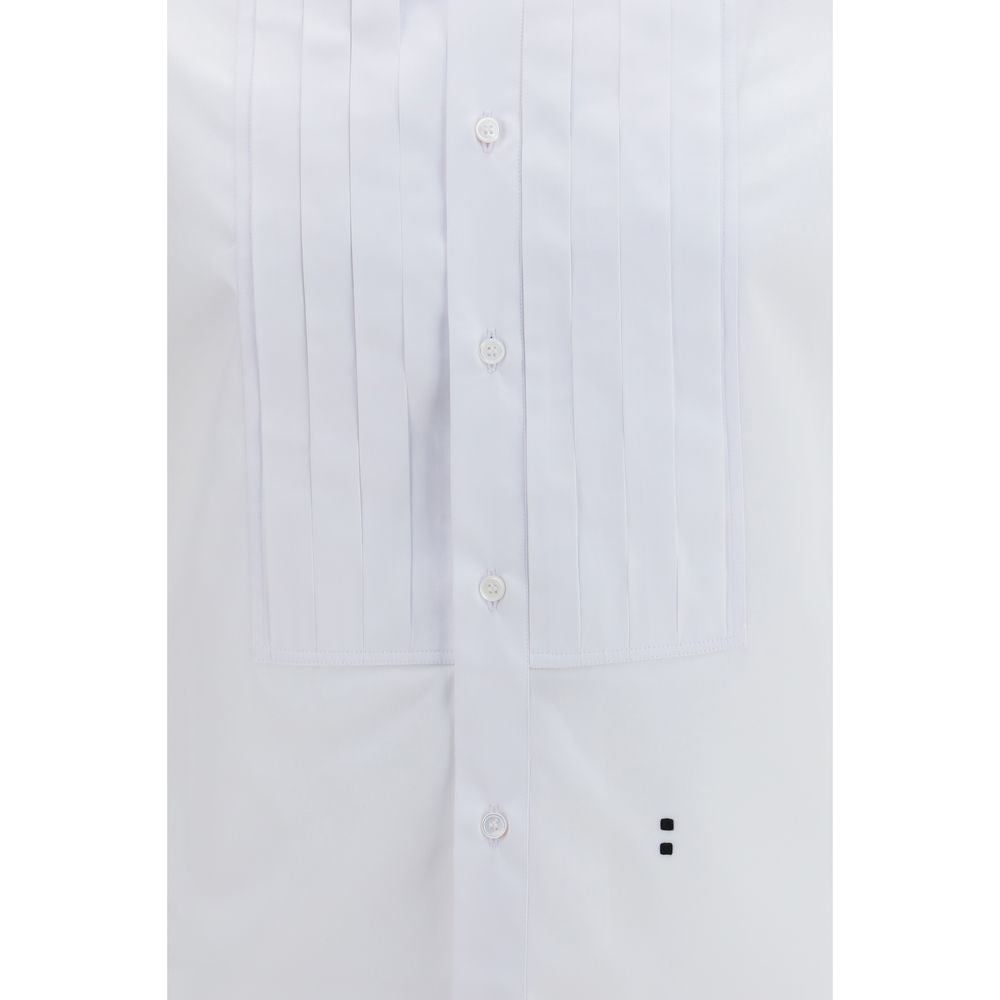 White Cotton Dress Shirt