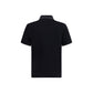 Black Cotton Polo Shirt