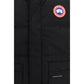 Black Recycled Polyester Sleeveless Jacket