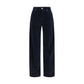 Blue Cotton Pants