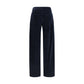 Blue Cotton Pants