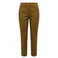 Brown Cotton Women Pants