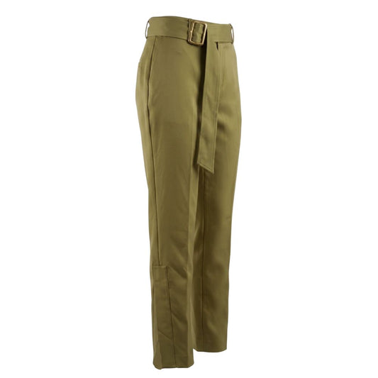 Green Viscose Women Pants