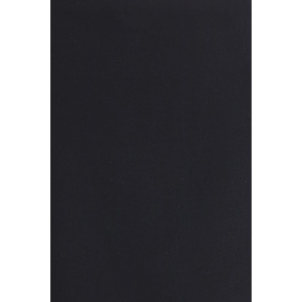 Black Wool Oves Aries Midi Skirt