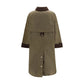 Bicolor Cotton Coat