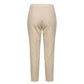 Beige Viscose Women Pants