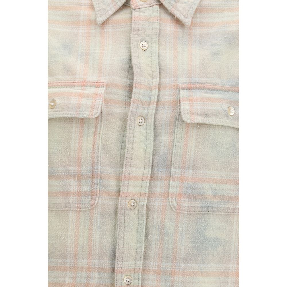 Beige Cotton Shirt