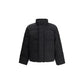 Black Polyester Parka