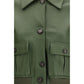 Bicolor Leather Leather Jacket