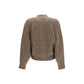 Brown Cashmere Cardigan