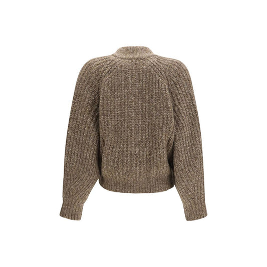Brown Cashmere Cardigan