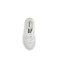 White Calf Leather Bos Taurus Athletic Sneakers