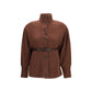 Brown Wool Oves Aries Cardigan