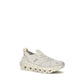 Beige Fabric Athletic Sneakers