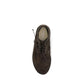 Brown Suede Leather Lace-Up Boots