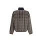 Beige Polyamide Full-Length Jacket