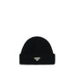 Black Wool Oves Aries Beanie