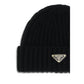 Black Wool Oves Aries Beanie