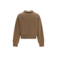 Brown Cashmere Sweatshirt