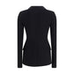 Black Wool Oves Aries Full-Length Jacket