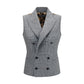 Gray Wool Oves Aries Waistcoat