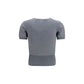 Gray Cotton T-Shirt
