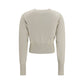 White Cotton Cardigan
