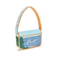 Multicolor Rayon Shoulder Bag